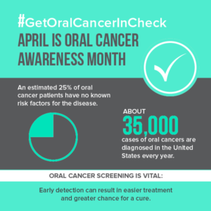 Get your oral cancer screening